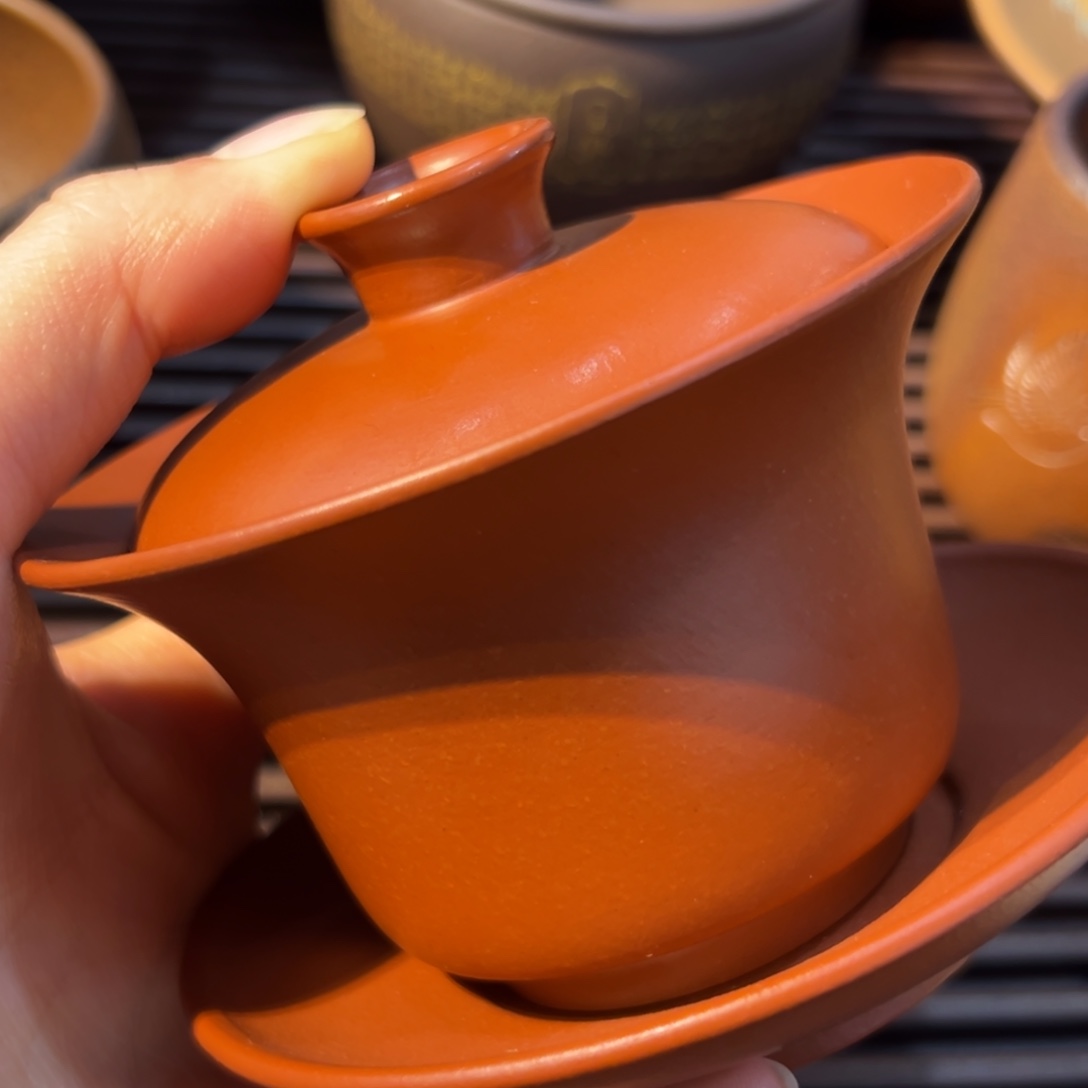 紫砂茶杯微瑕不退不换