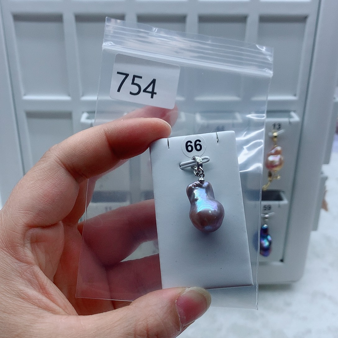 吊坠(不含链)淡水珍珠合金