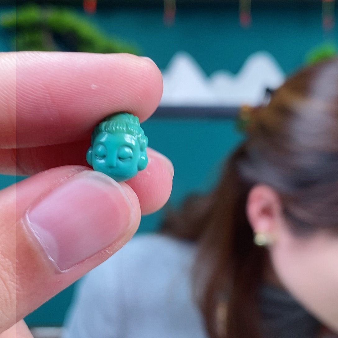 绿松石珠宝奇石未镶嵌