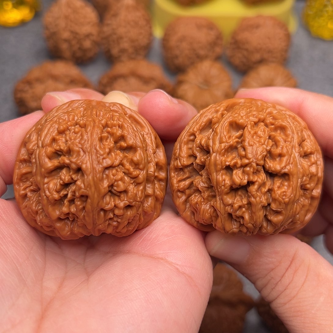 把件文玩核桃47精品绝配粗筋