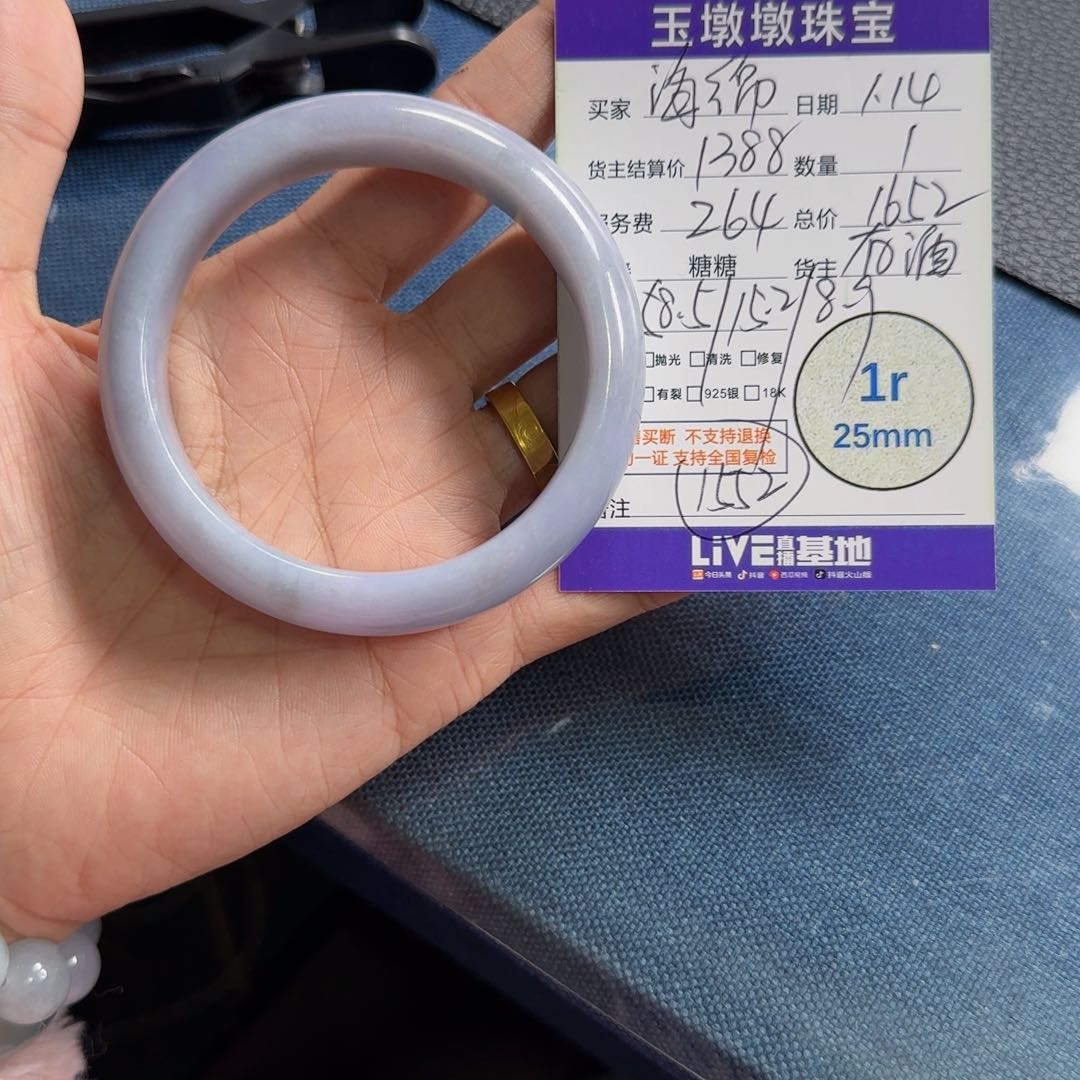 翡翠颈饰未镶嵌海****宝