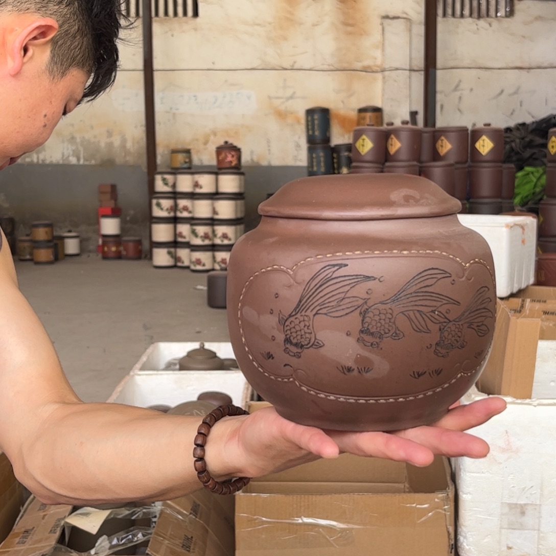 紫砂茶叶罐醒茶罐