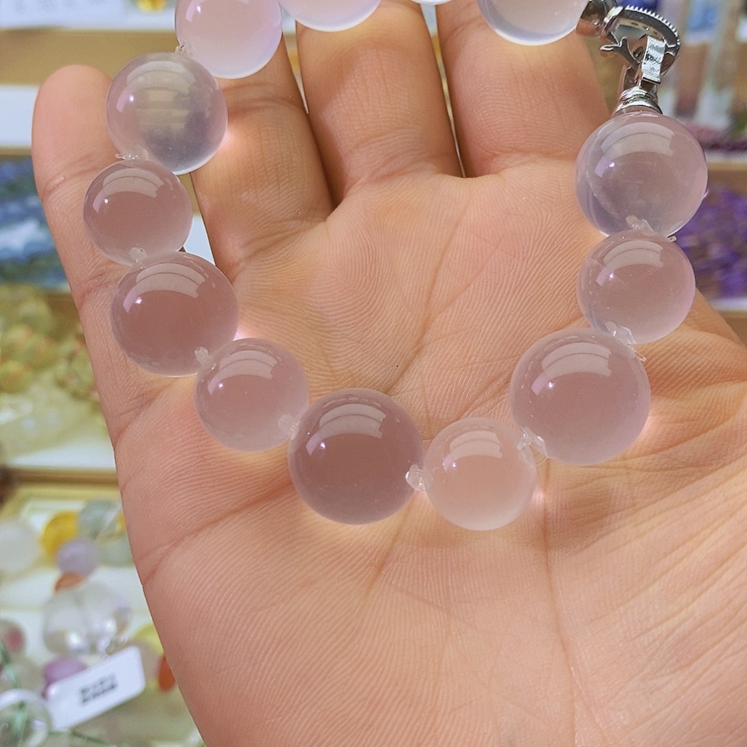 黄晶手镯银S925镶嵌