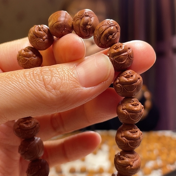 手串/手链橄榄核龙纹桃核