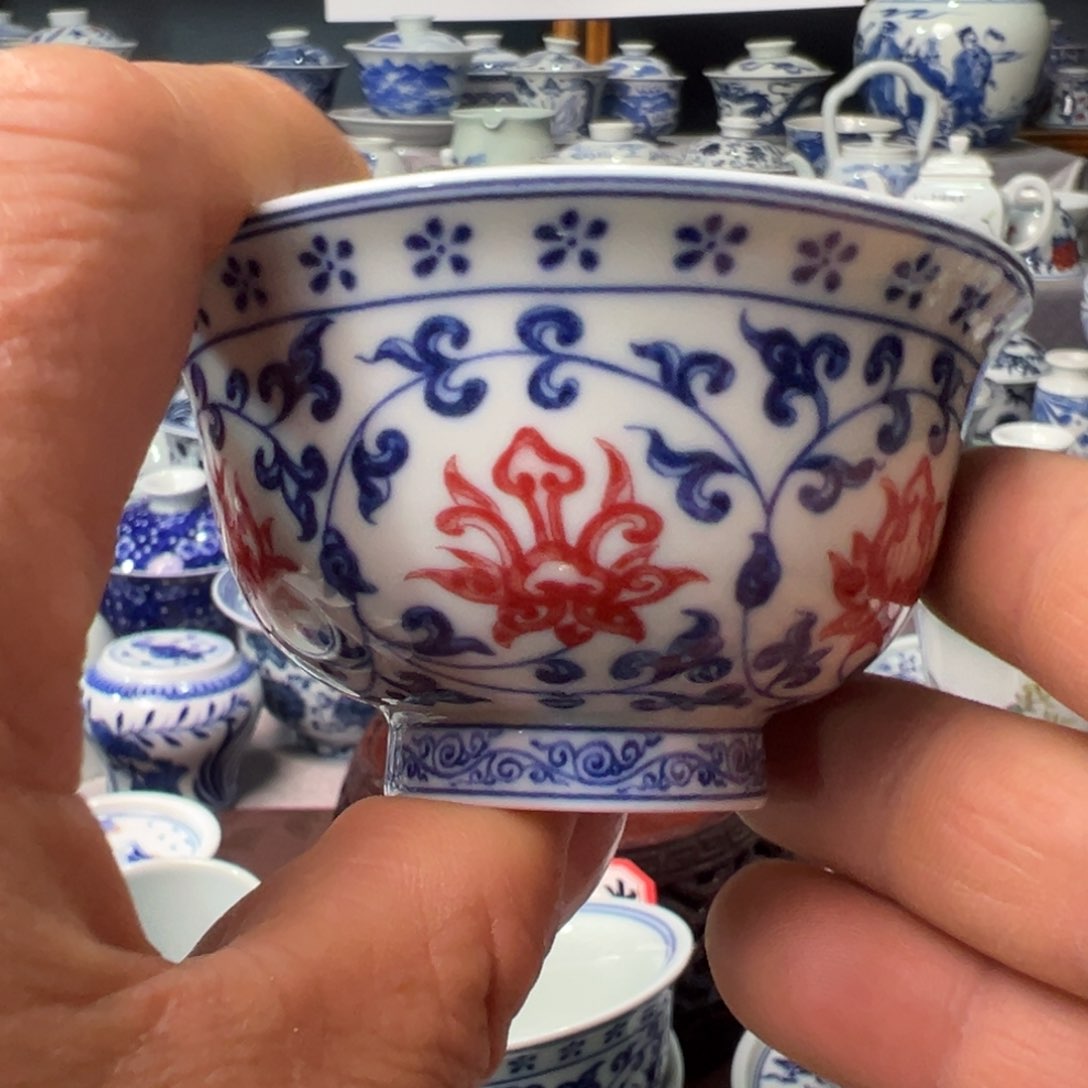 盖碗景德镇陶瓷艺术