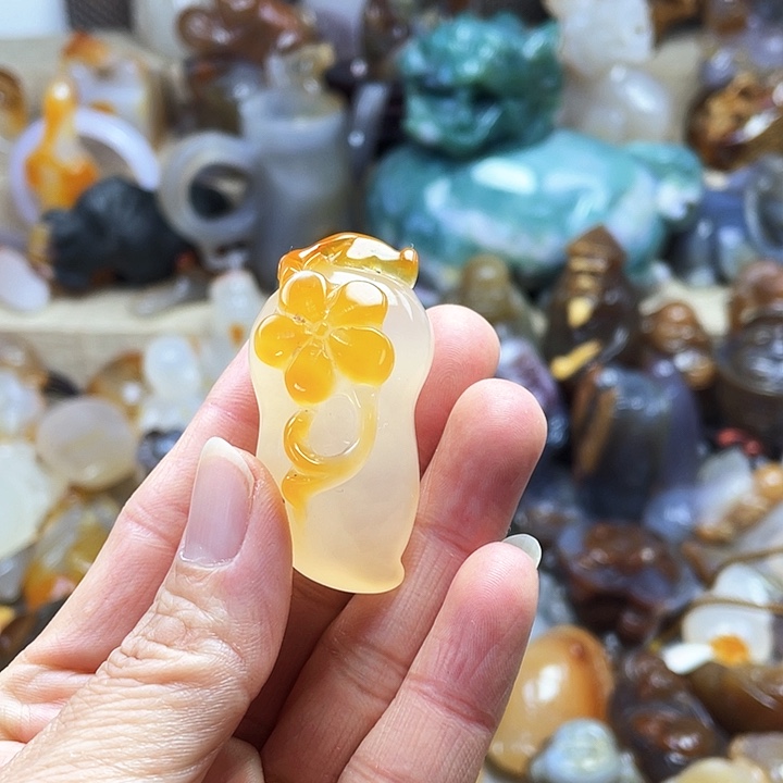 玛瑙/玉髓饰品未镶嵌