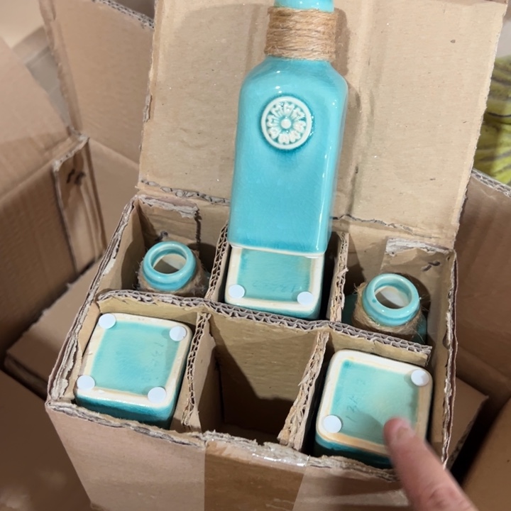 摆件高12口2公分微瑕6个