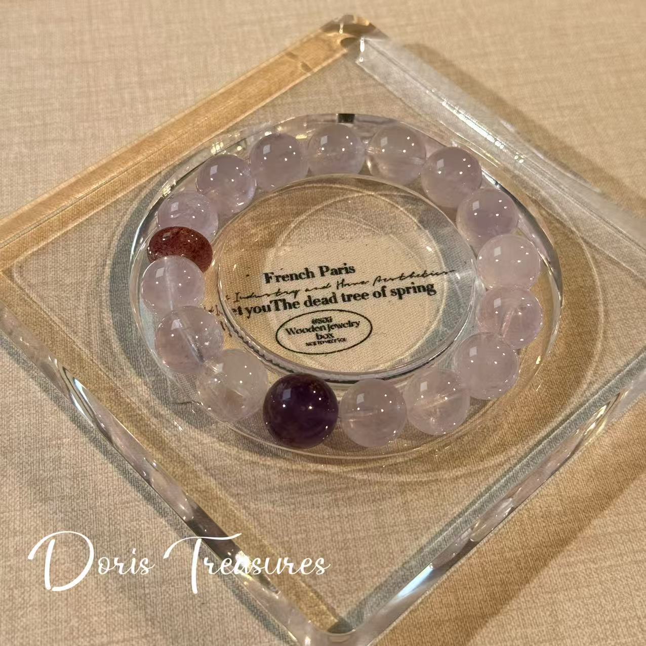 【紫霞仙子 phoenix版】H水晶手串 精致气质多样性发一颜色微差