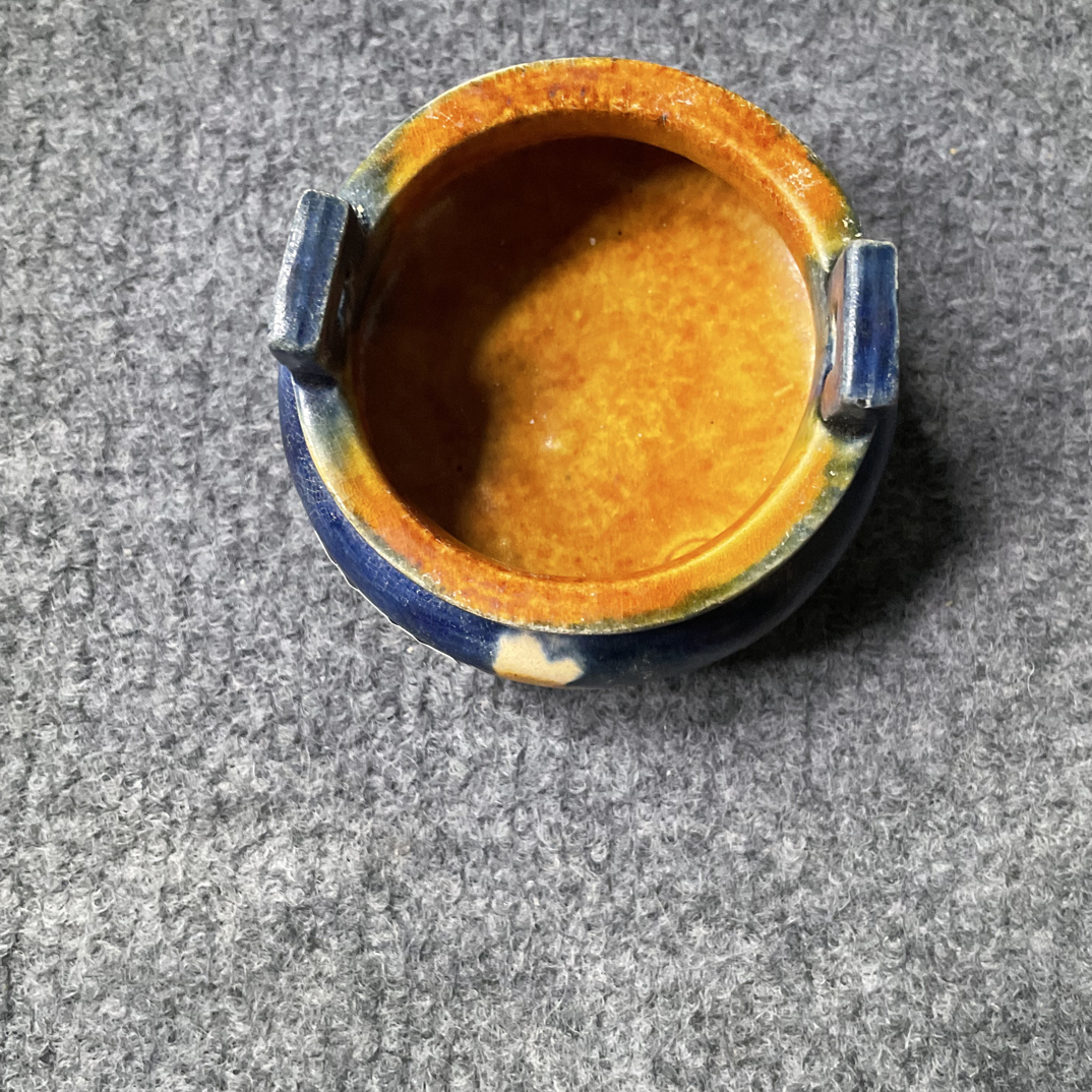 仿古瓷 仿古瓷三彩香炉3140