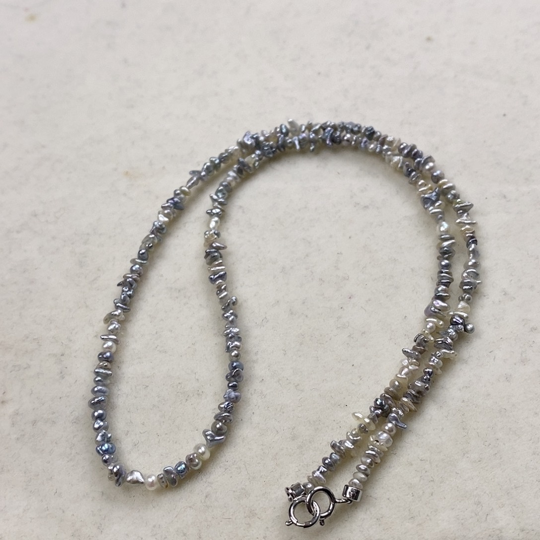 海水珍珠颈饰银S925镶嵌