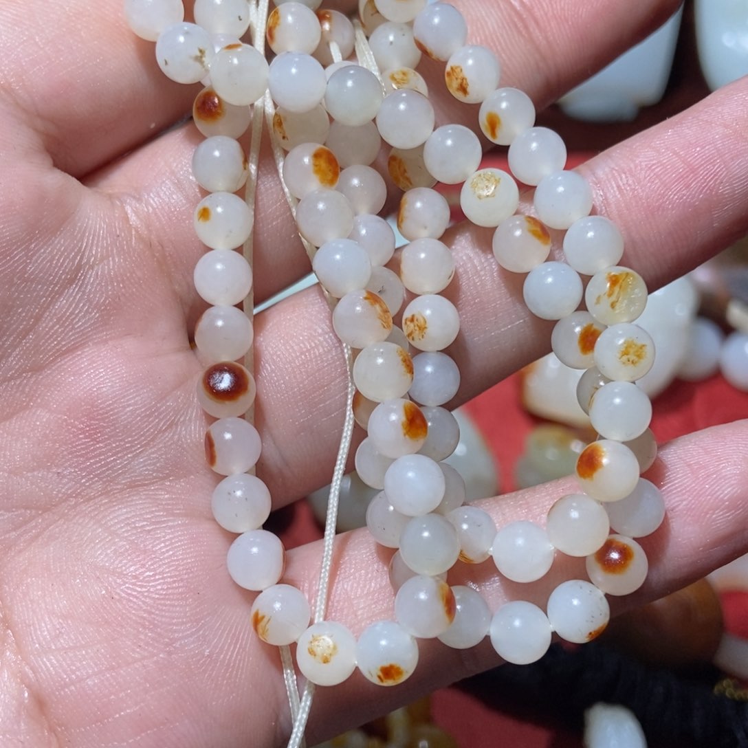 和田玉颈饰未镶嵌高*