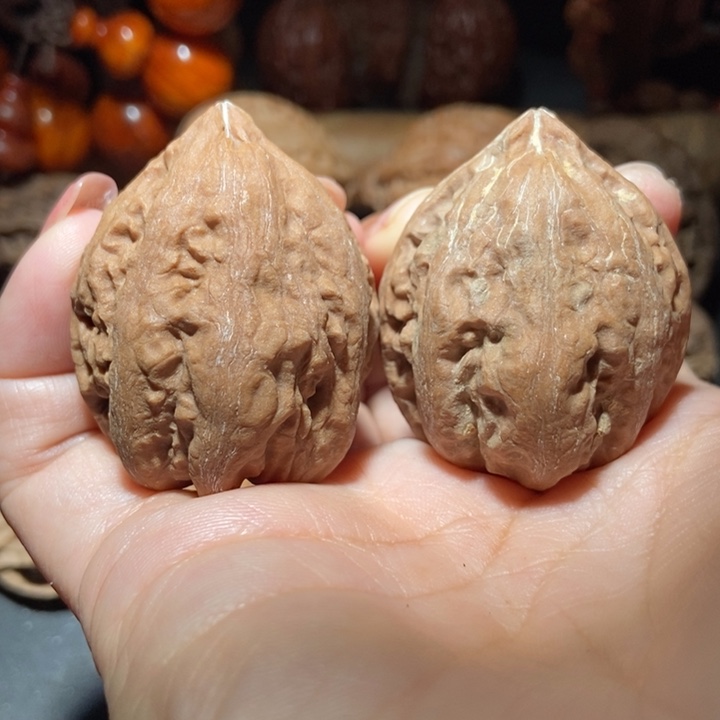 把件文玩核桃东北楸子小雪232