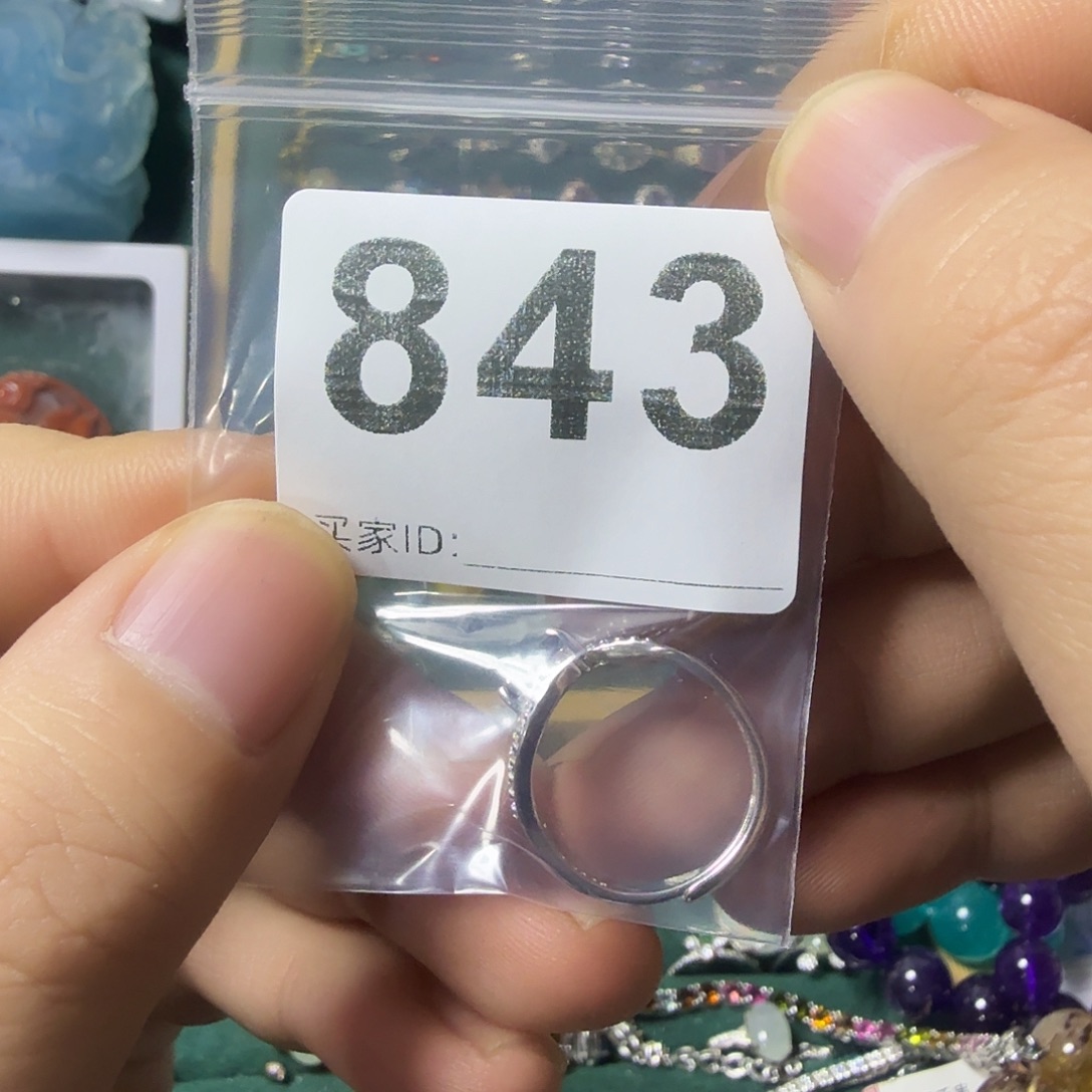 *****戒指紫晶银S925镶嵌