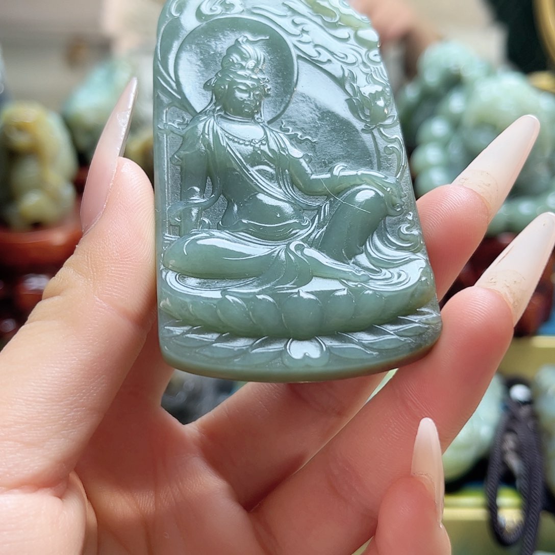 和田玉挂件未镶嵌