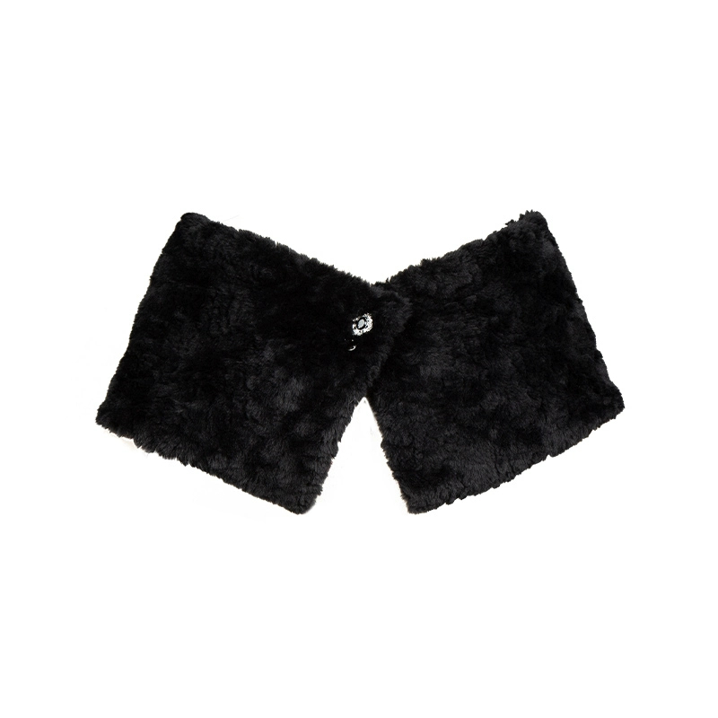 【旧约披肩】withpuji原创设计接袖假领外套口水巾双子多穿lo