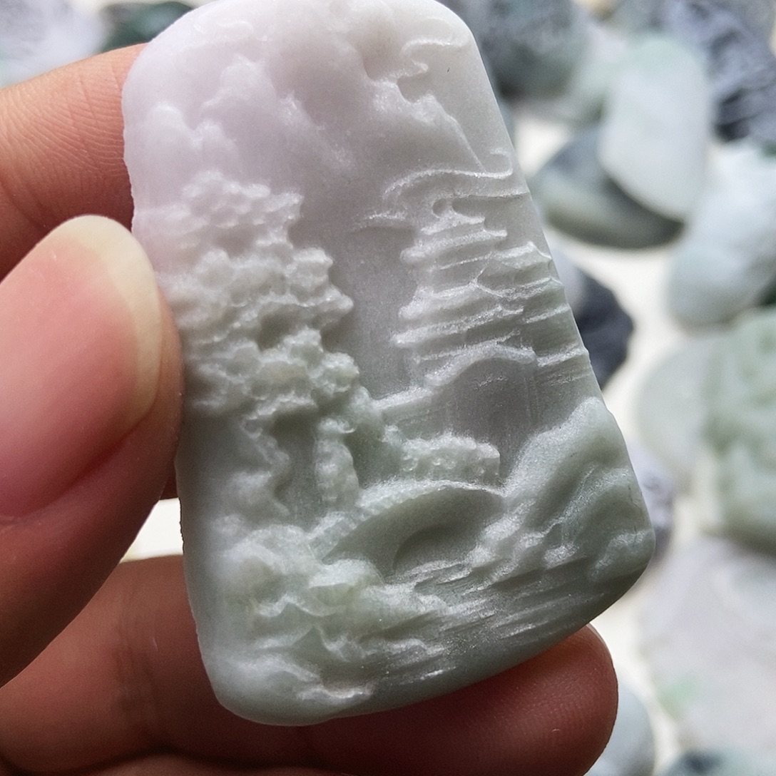 定制翡翠未镶嵌全包