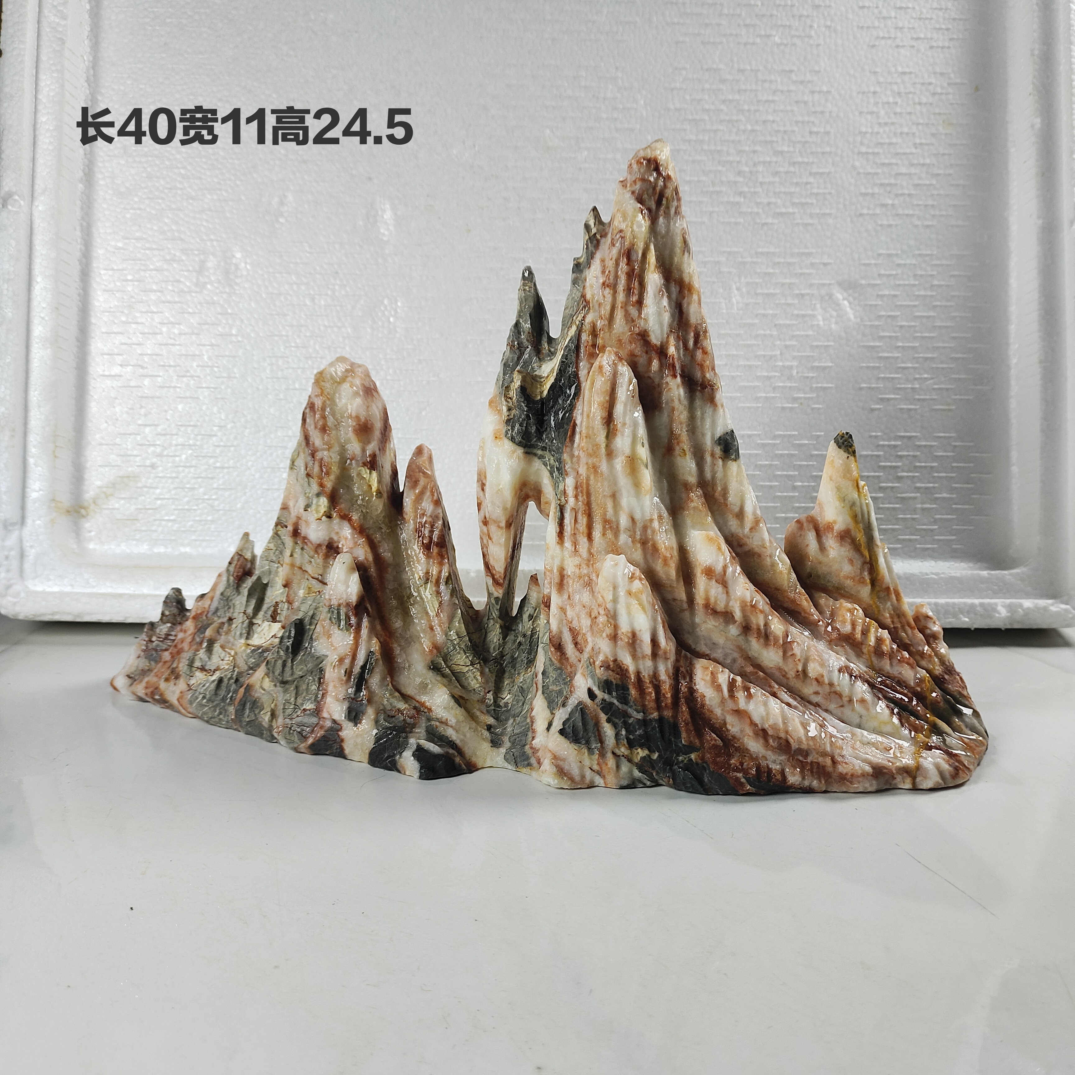 禅意设计家居装饰盆景庭院假山石头工艺品摆件