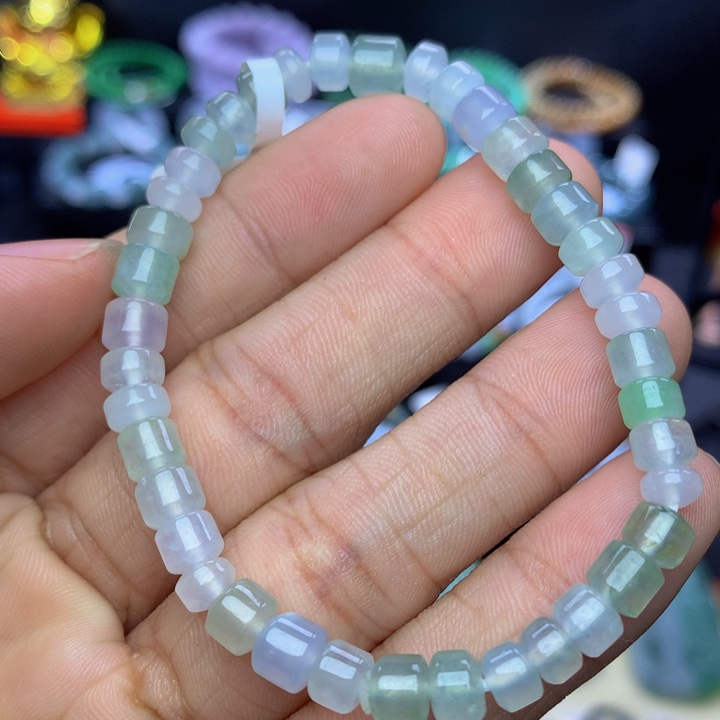 翡翠手链未镶嵌翡翠 6.2 