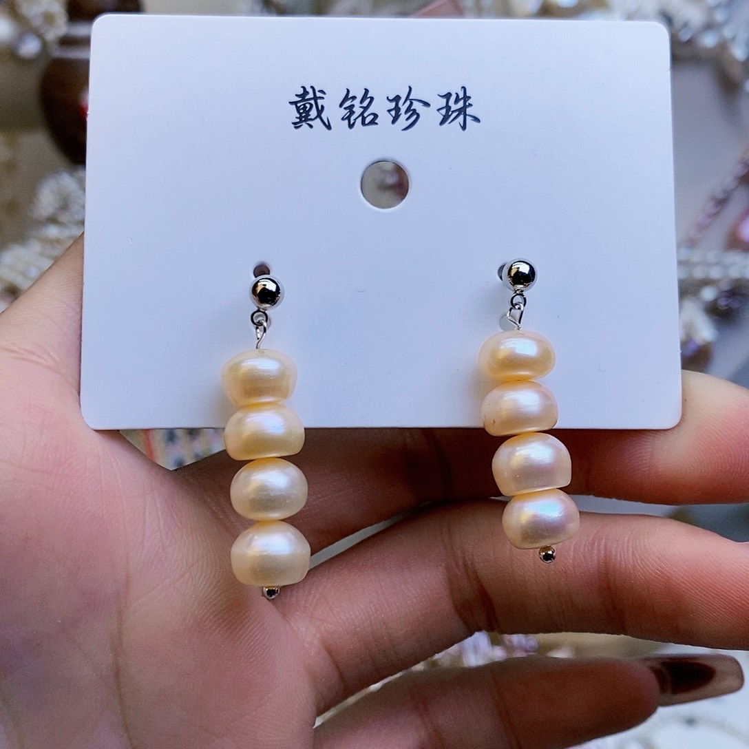 淡水珍珠颈饰银S925镶嵌