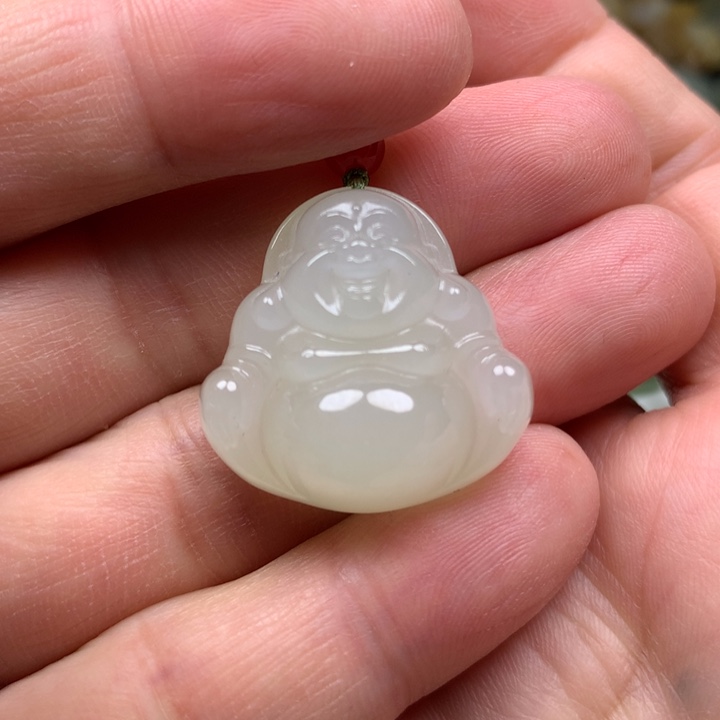 切***薯和田玉未镶嵌颈饰