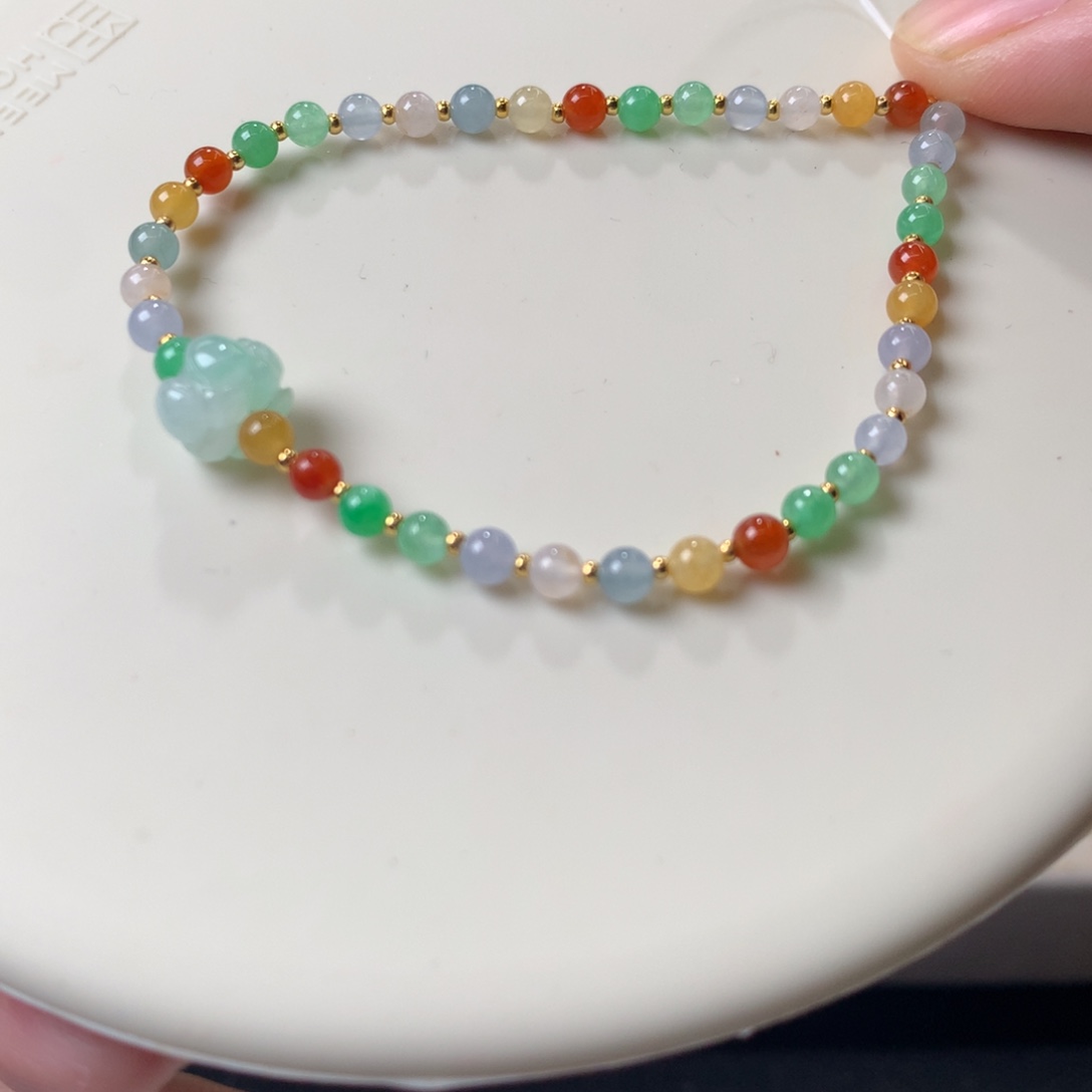 翡翠散珠天然翡翠