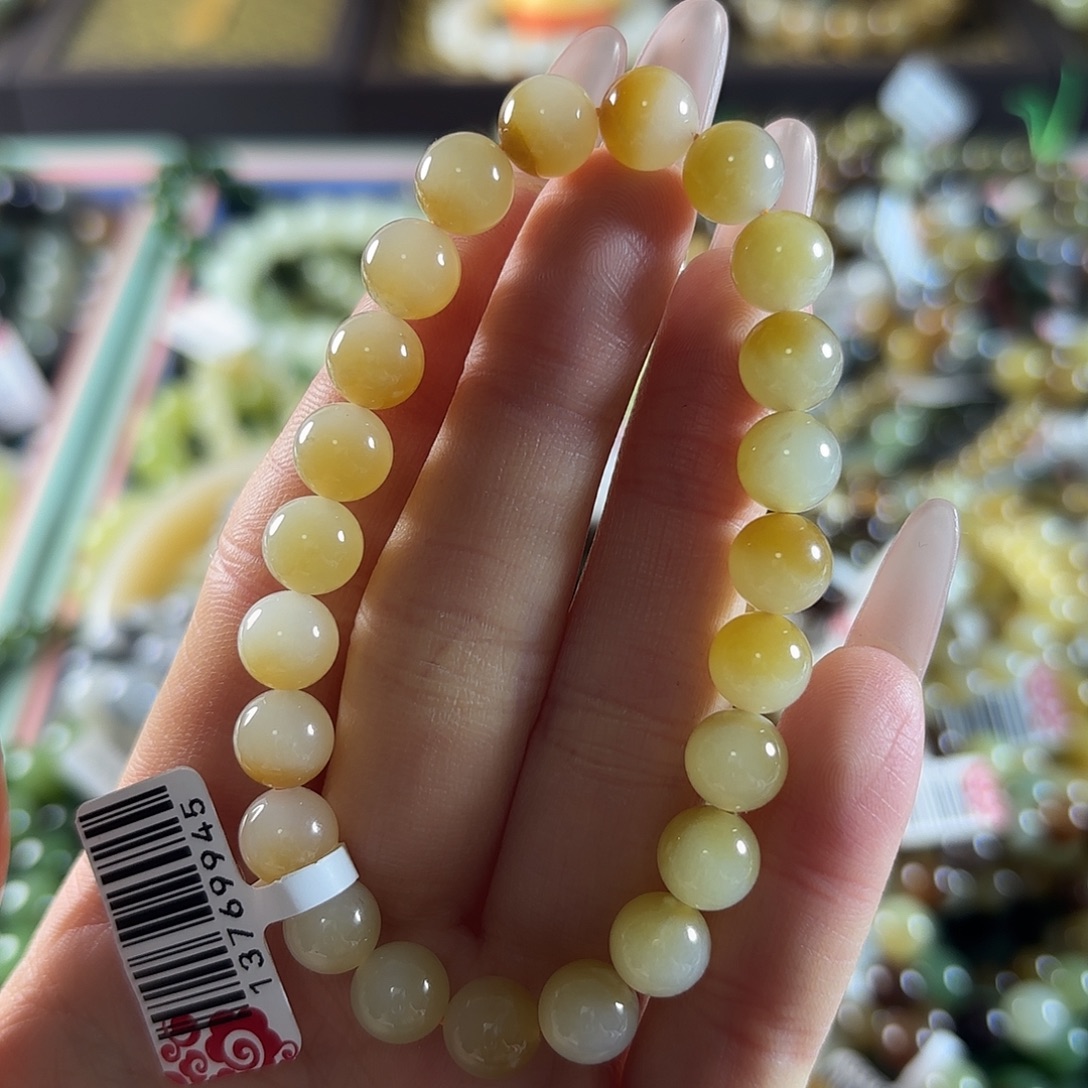 和田玉未镶嵌手链270