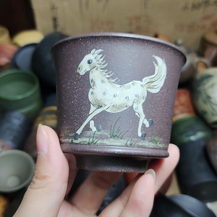 茶杯紫砂宜兴紫砂原矿正品