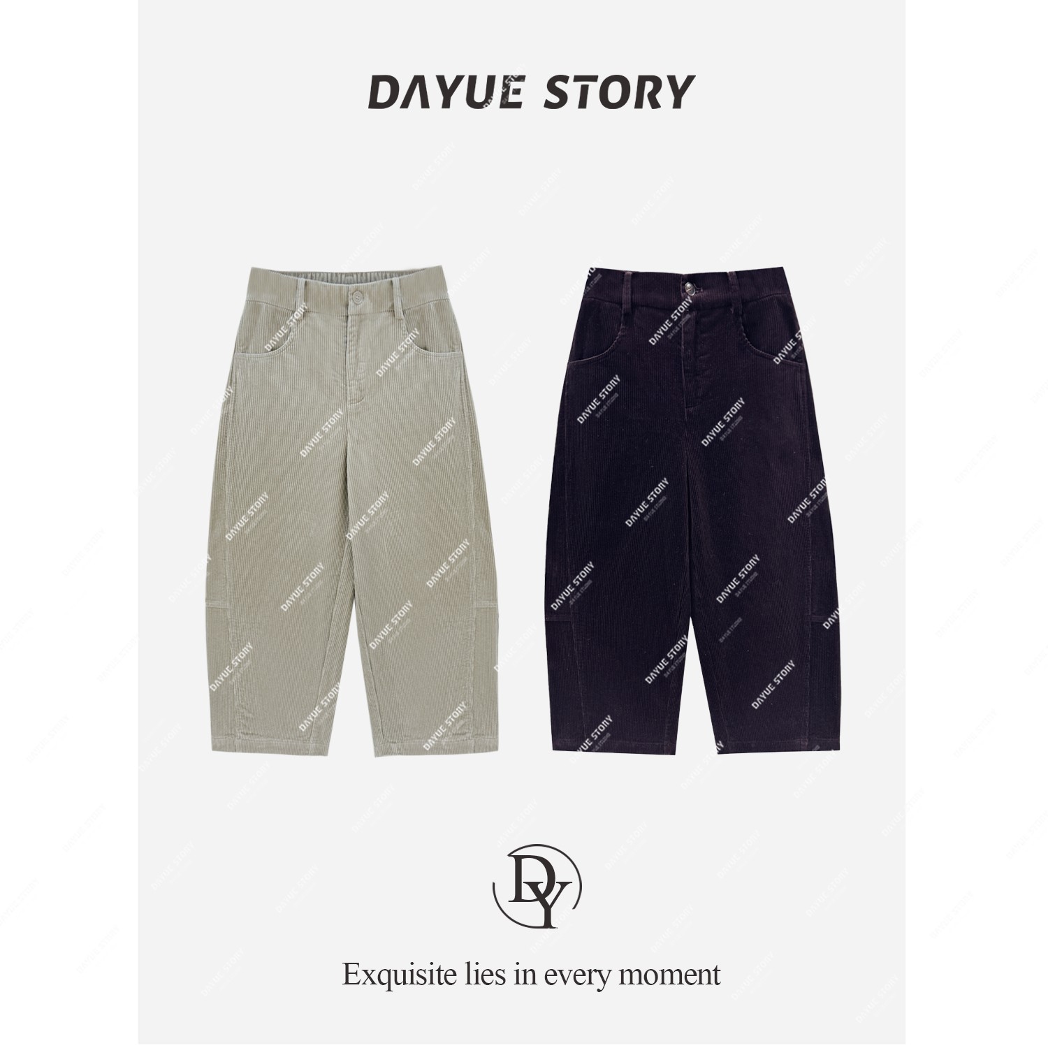 DAYUE【灯芯绒裤】一定要试试这条裤子~显瘦不挑腿型韩版百搭休闲裤