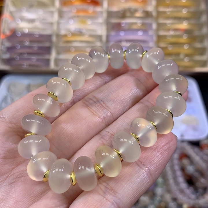 玛瑙/玉髓未镶嵌手链