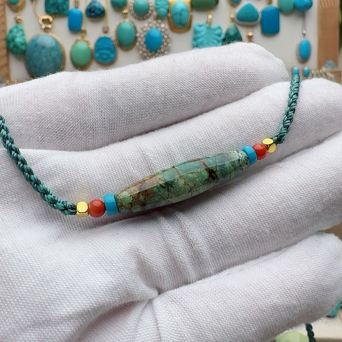 绿松石未镶嵌配饰