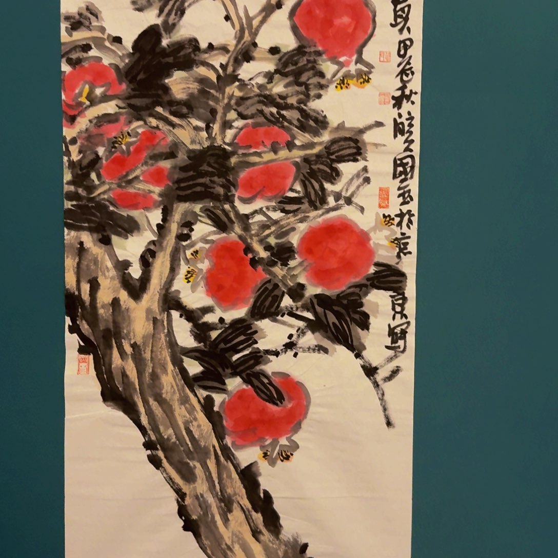 国画单老师作品画作画作