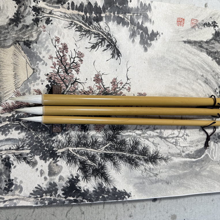 染色兼毫大中小号3支