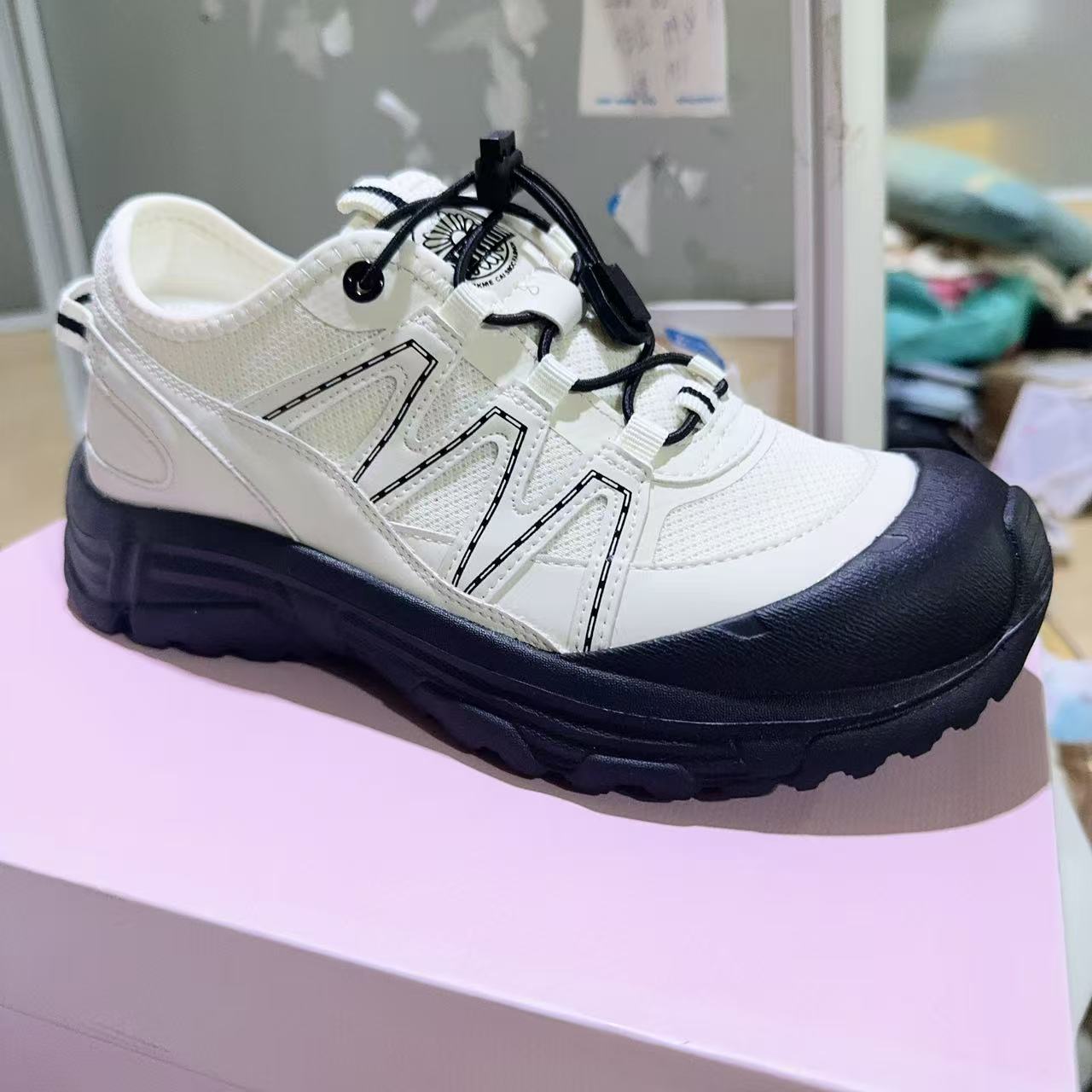 0381 新款百搭休闲软底透气老爹鞋