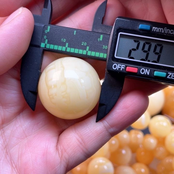 蜜蜡裸石未镶嵌蜜蜡珠子