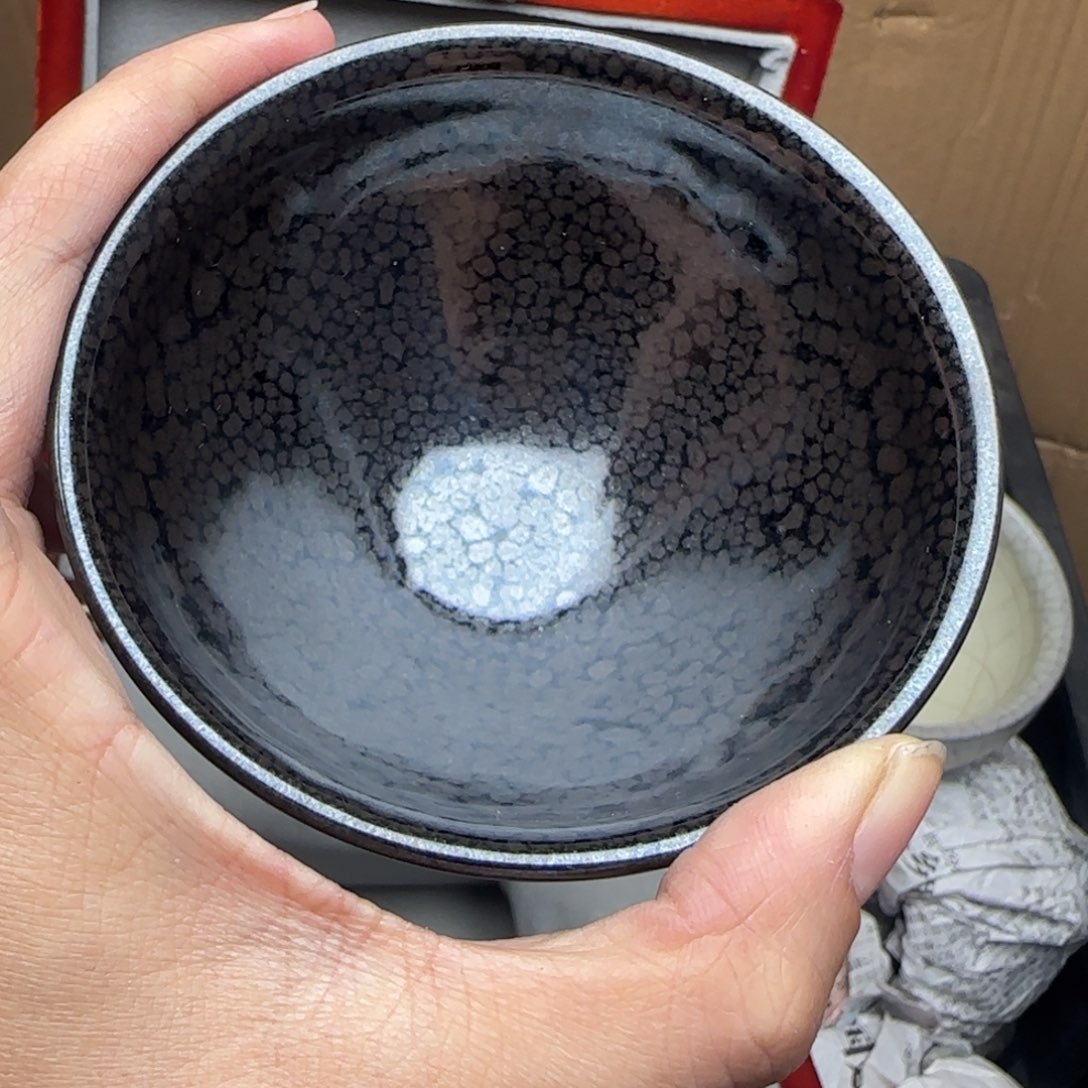 茶盏神**方建盏主人杯配礼盒