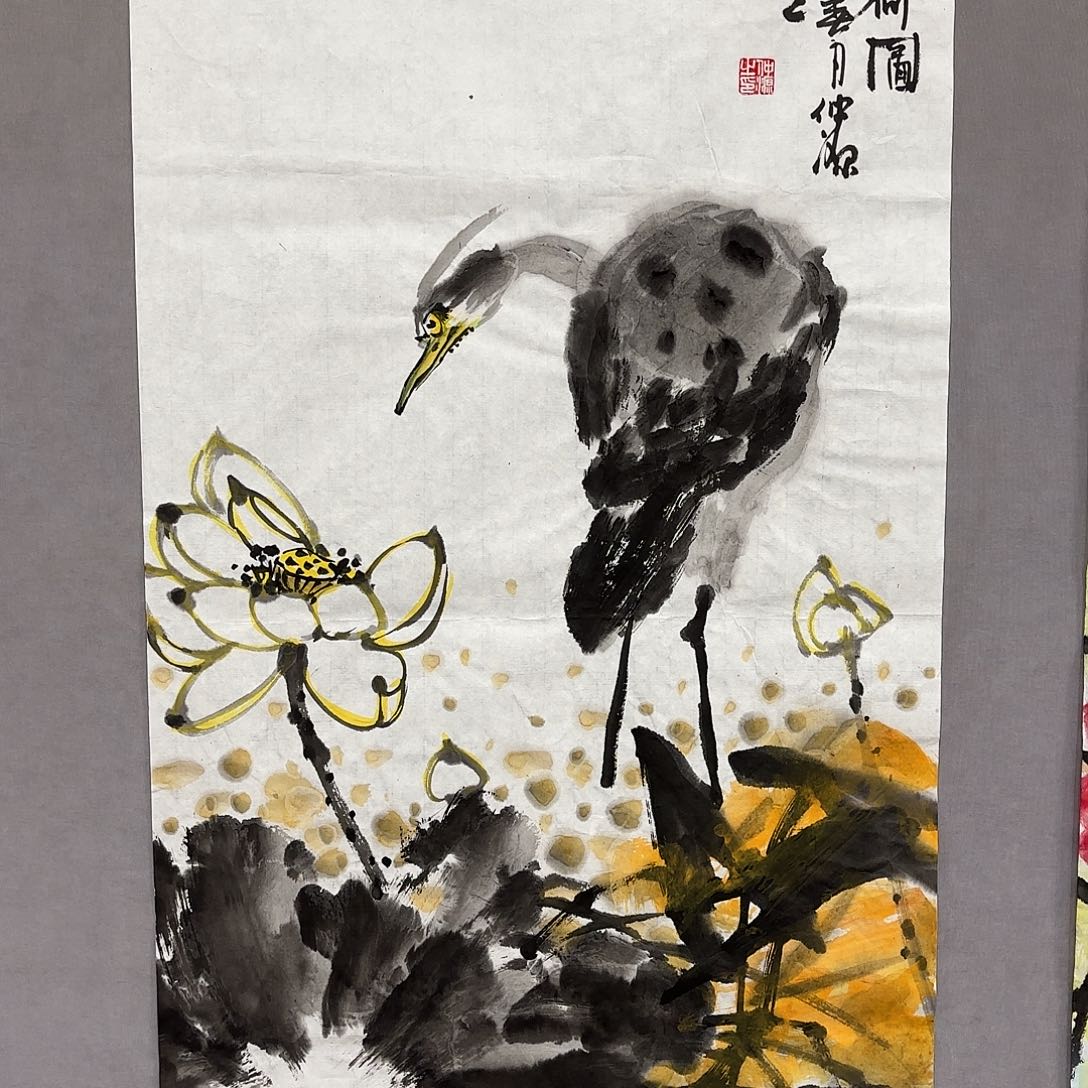 国画国画纯手绘作品请放心去藏