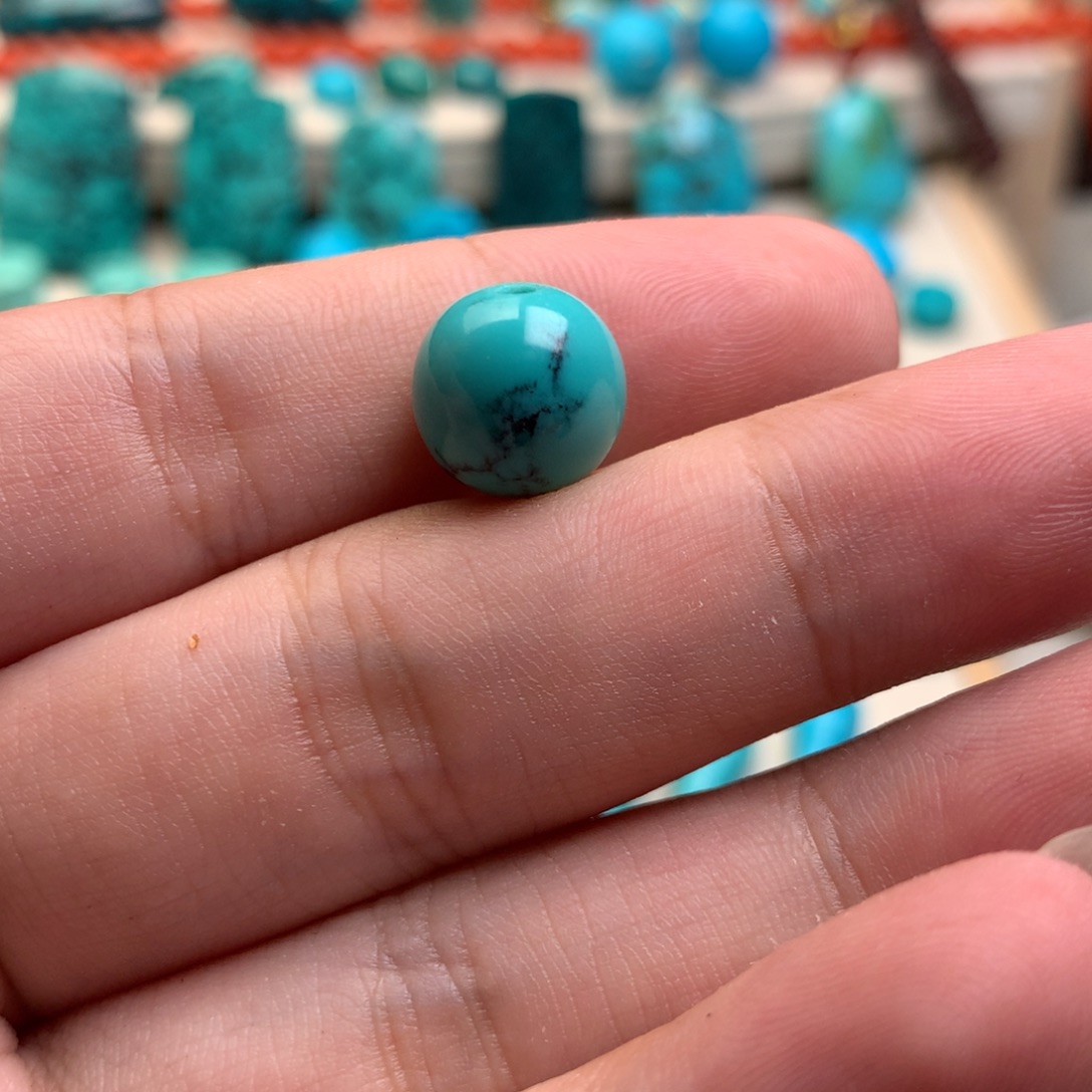 未镶嵌绿松石珠宝奇石