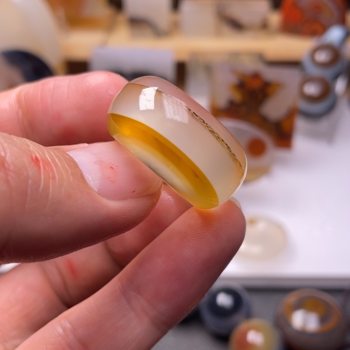 玛瑙/玉髓未镶嵌吊坠(不含链)