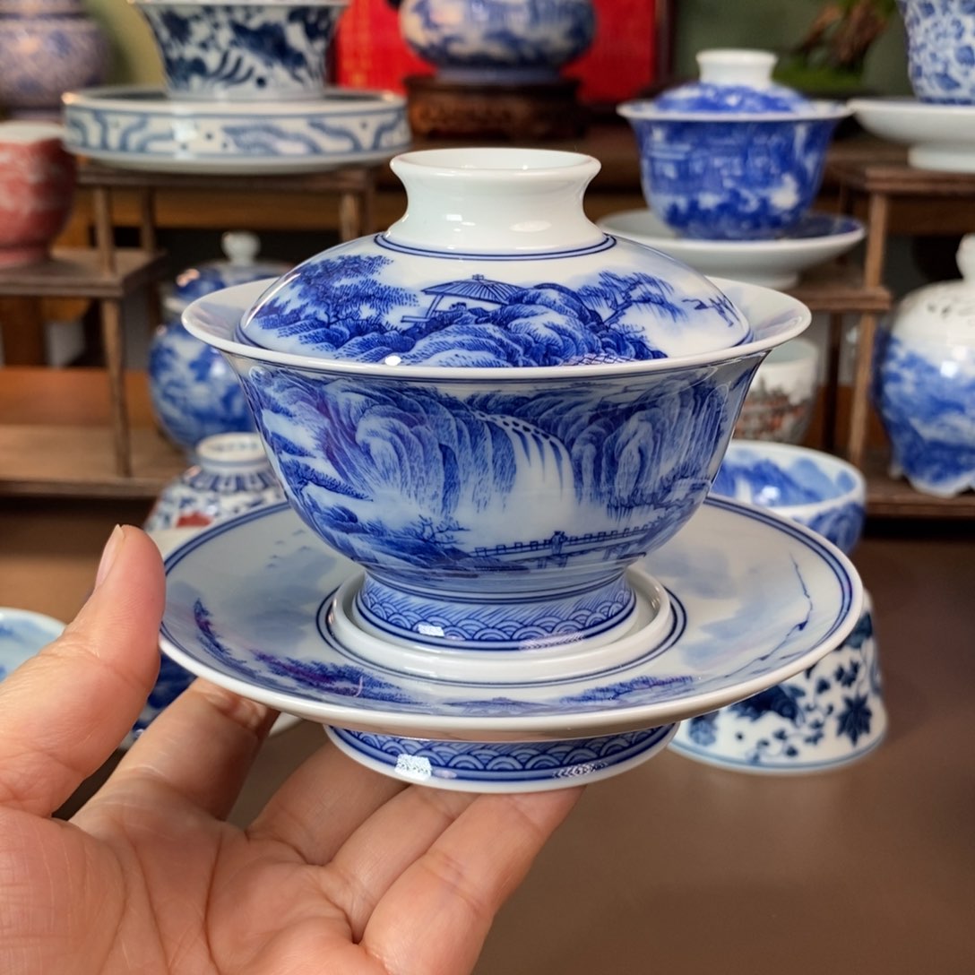 景德镇陶瓷手工手绘