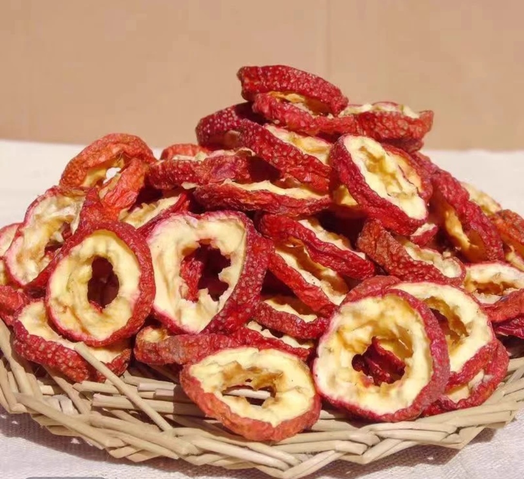 农家优选山楂干切片罐装