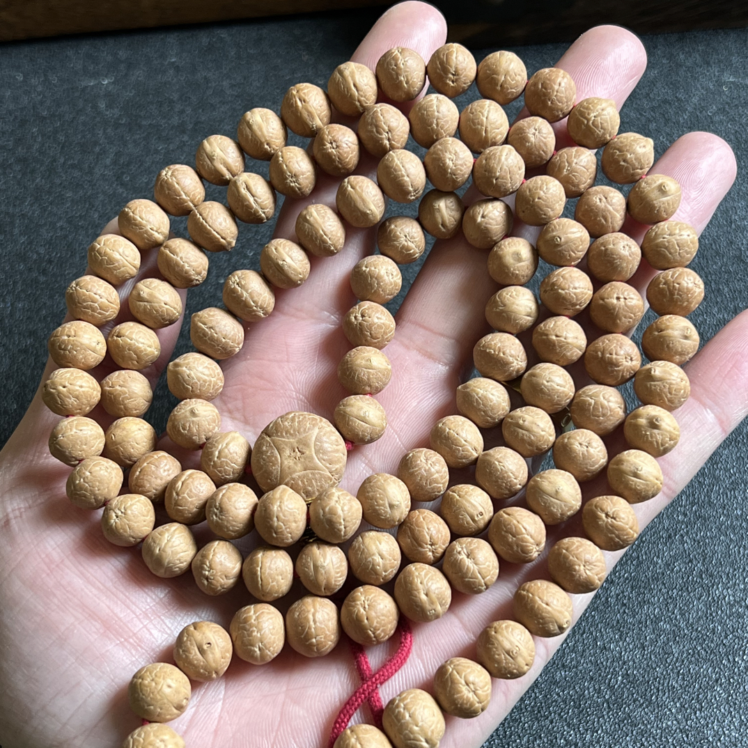 9.8-10.2小凤眼菩提108颗脖挂同树实心
