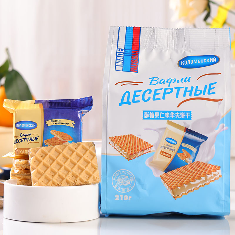 卡洛姆思克酥糖果仁华夫饼