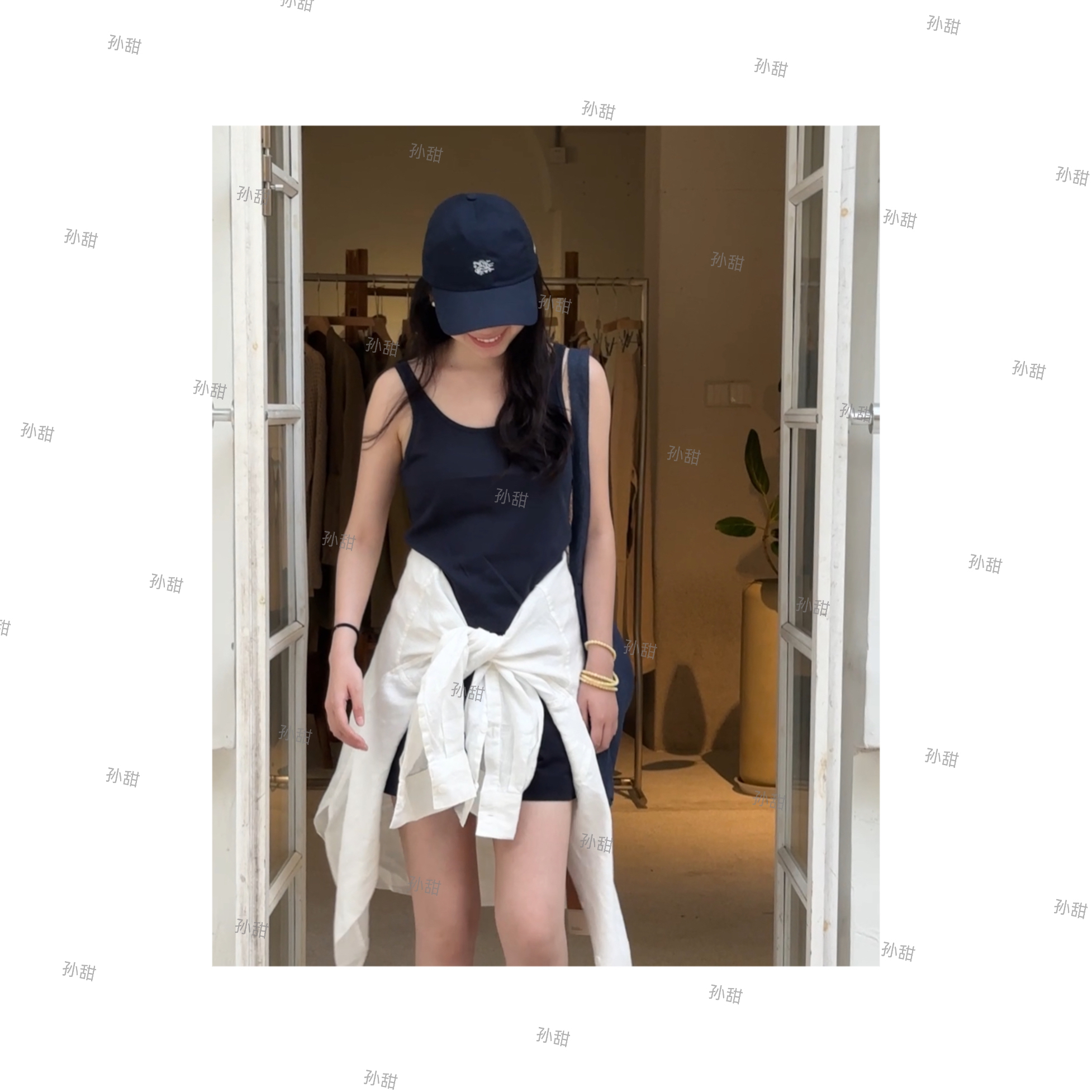 【吊带】修身显瘦无袖背心夏季修身显白百搭吊带