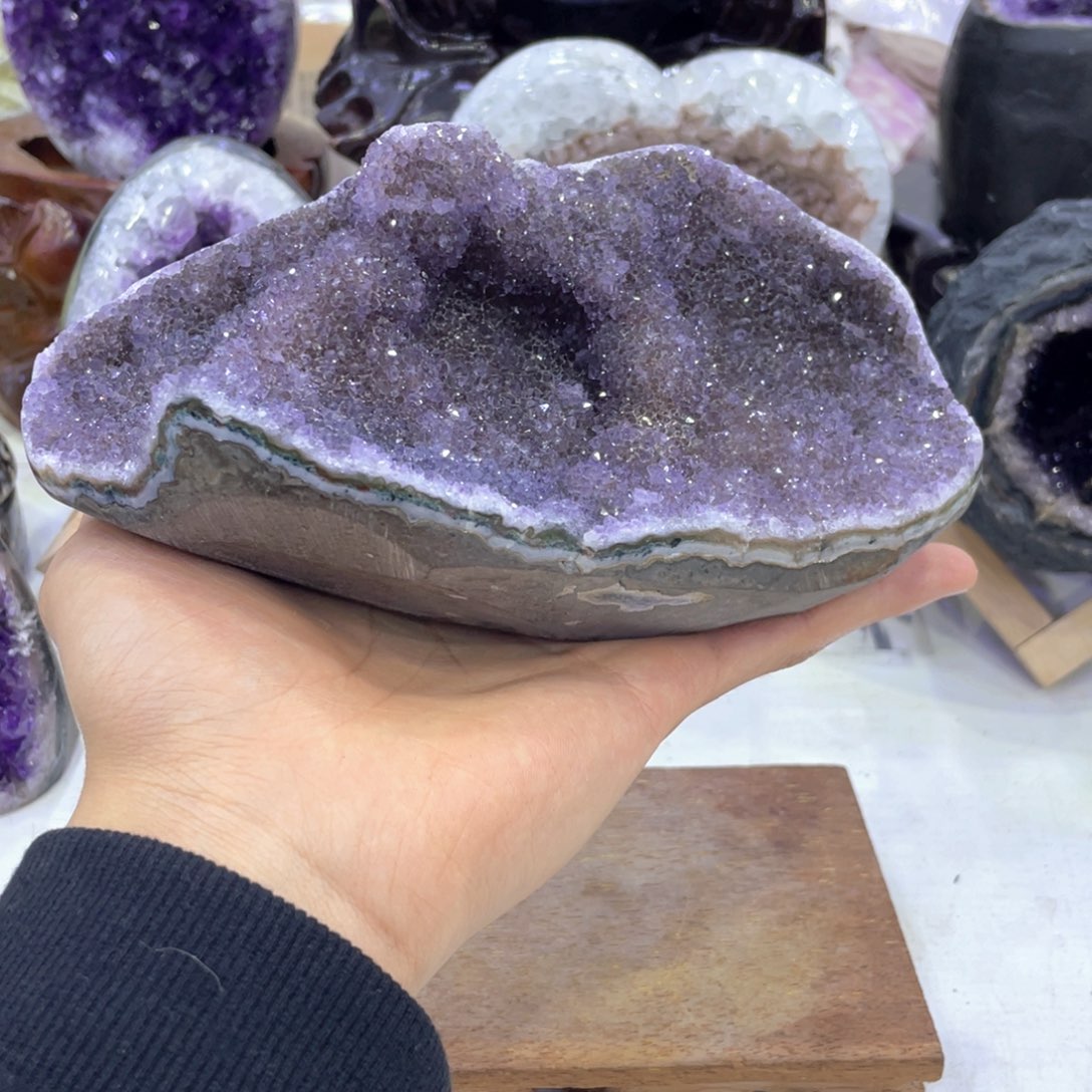 未镶嵌紫晶大型摆件（非配饰）