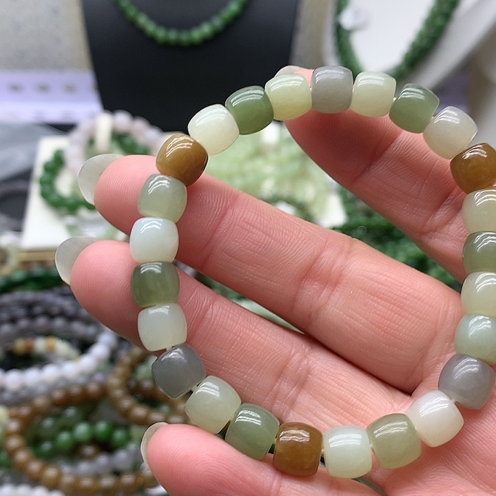 【闪购商品】和田玉手链未镶嵌8