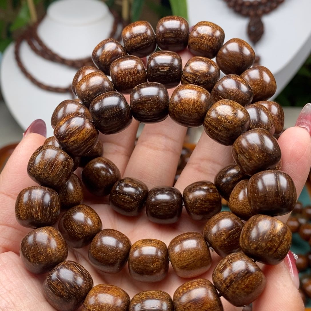 贡木手串/手链贡木1314龙鳞