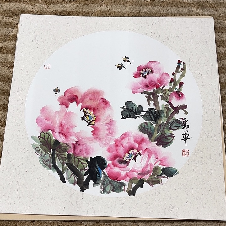 国画花鸟等多种鸟类和50.50