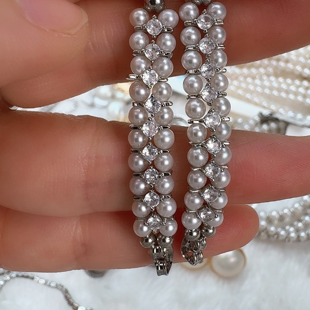 未镶嵌淡水珍珠耳饰