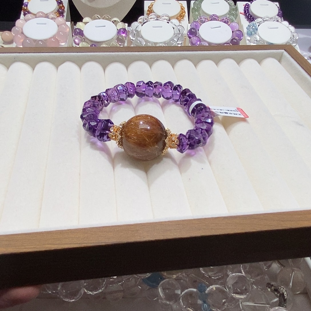 未镶嵌手链水晶定制