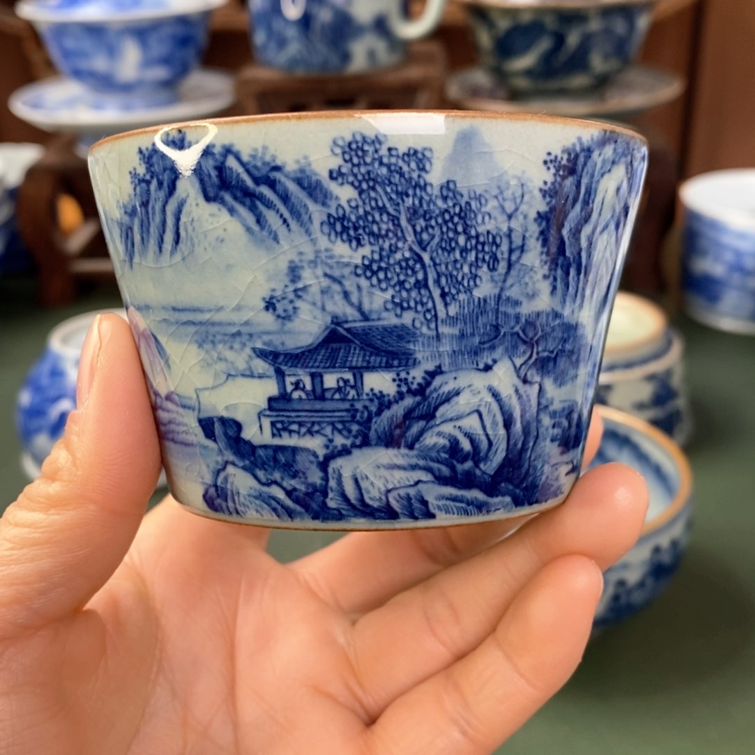 杯景德镇陶瓷手工手绘